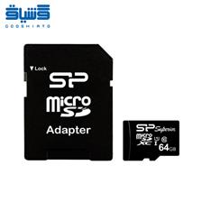 کارت حافظه microSDXC سیلیکون پاور مدل Elite کلاس 10 استاندارد UHS-I U1 سرعت 85MBps ظرفیت 32 گیگابایت-Silicon Power Color Elite UHS-I U1 Class 10 85MBps microSDXC With Adapter - 32GB