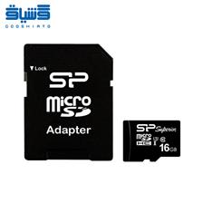 کارت حافظه microSDXC سیلیکون پاور مدل Elite کلاس 10 استاندارد UHS-I U1 سرعت 85MBps ظرفیت 16 گیگابایت-Silicon Power Color Elite UHS-I U1 Class 10 85MBps microSDXC With Adapter - 16GB