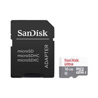 کارت حافظه microSDHC سن دیسک مدل Ultra کلاس 10 استاندارد UHS-I سرعت 80MBps همراه با آداپتور SD ظرفیت 16 گیگابایت-SanDisk Ultra UHS-I U1 Class 10 80MBps microSDHC With Adapter - 16GB