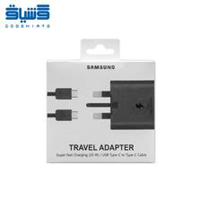 شارژر دیواری سامسونگ مدل EP-TA800 به همراه کابل تبدیل USB-C-Samsung 25W USB-C Power Adapter Charger EP-TA800