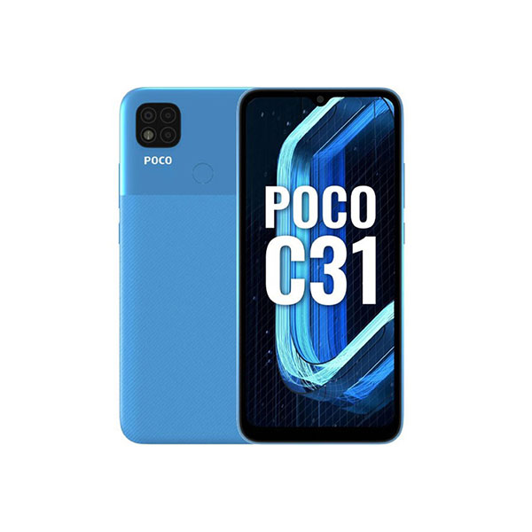 گوشی موبایل شیائومی مدل POCO C31 دو سیم‌ کارت ظرفیت 64 گیگابایت و رم 4 گیگابایت-Xiaomi Poco C31 Dual SIM 64GB And 4GB RAM Mobile Phone
