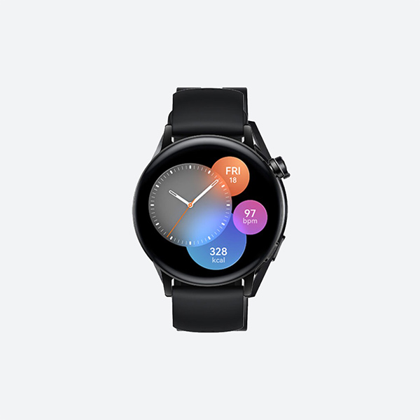 ساعت هوشمند هوآوی مدل GT 3 42mm بند سیلیکونی-Huawei GT 3 42mm smart watch