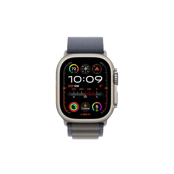 ساعت هوشمند اپل مدل Ultra 2 Titanium Case Ocean Band 49mm-Apple Ultra 2 Titanium Case Ocean Band 49mm Smart Watch