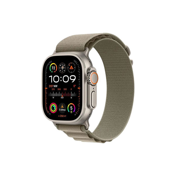 ساعت هوشمند اپل مدل Ultra 2 Titanium Case Ocean Band 49mm-Apple Ultra 2 Titanium Case Ocean Band 49mm Smart Watch